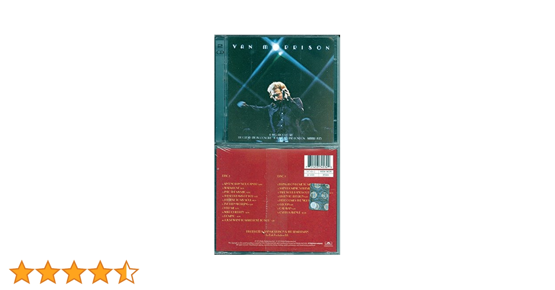 その他 It&#39;s Too Late Now [CD] It's Too Late To Stop Now (2CD Set Reissue) - Album by Van